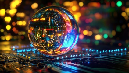 Crystal Ball of Technological Advancement: A Futuristic Vision