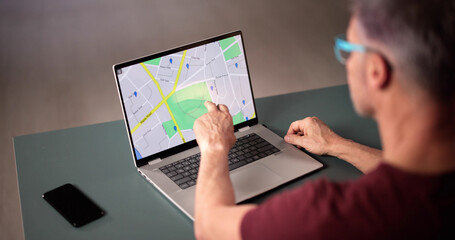 GPS Location Map Search