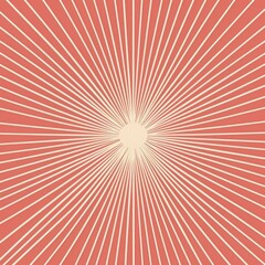 Fototapeta premium Radiant Sunburst Pattern Design