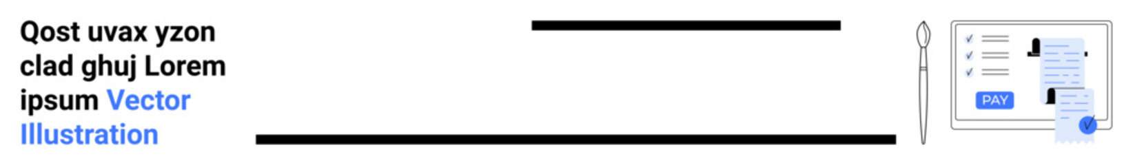 Obraz premium Online application form with progress bar, magnifying glass highlighting form details, and submit button. Ideal for technology, data entry, workflow, business, applications, online services abstract
