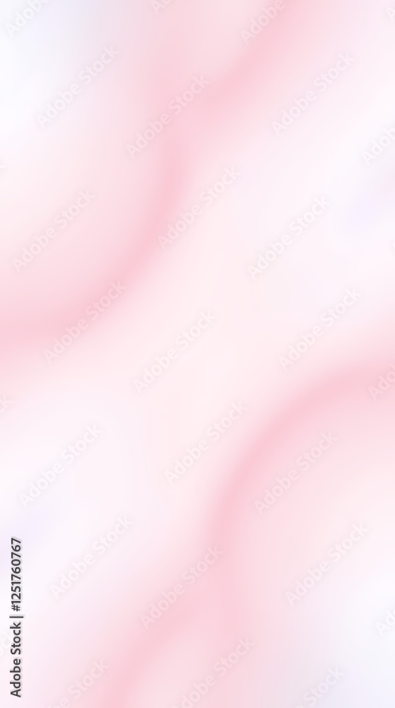 Poster soft pink abstract background with gentle curves creating a calming visual effect. generative ai