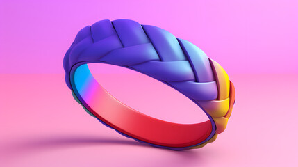 Hairband Accessories isometric 3D