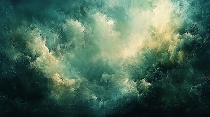 Obraz premium Abstract stormy cloudscape, vibrant colors, epic sky, possible use background design