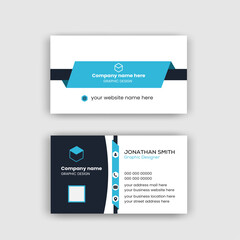 Glossy metallic corporate business card template design,creative business card and name card horizontal simple clean template vector design,Business card design template,