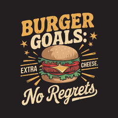 "Burger King &ndash; Fast Food Inspired T-Shirt Art" 🍔