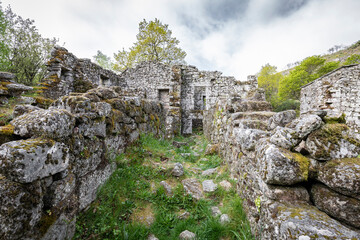 ruins of the Monastery of Santa Maria das Junias, Pitoes das Junias, Montalegre, Alto Tamega, district of Vila Real, Portugal