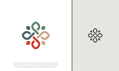 Global Community Logo Icon Elements Template. Community human Logo template vector. Community health care. Abstract Community logo. Social Networking logo designs.