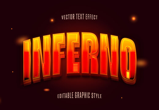 Red And Orange Burning Text Fire Font Hot Text Effect