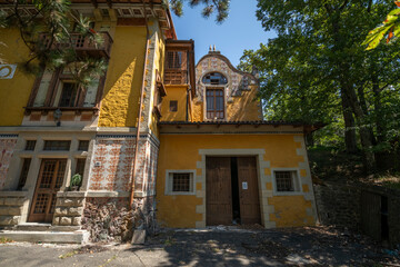 Old Abandoned Historic Villa of an Artist in Northern Italy