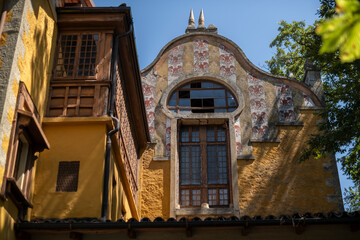 Old Abandoned Historic Villa of an Artist in Northern Italy
