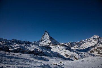 Hiking between Rotenboden and Riffelberg, Zermatt