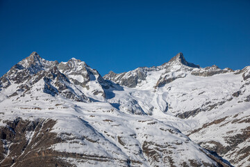 Hiking between Rotenboden and Riffelberg, Zermatt