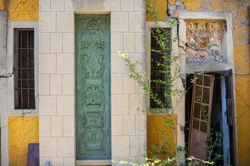 Old Abandoned Historic Villa of an Artist in Northern Italy