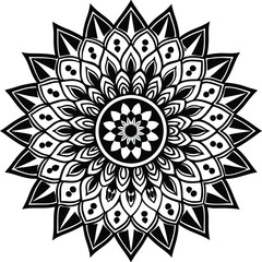vector round ornamental round ornament