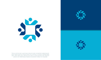 Human Resources Consulting Company, Global Community Logo	