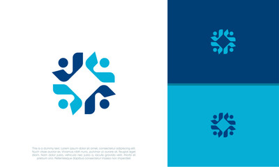 Human Resources Consulting Company, Global Community Logo	