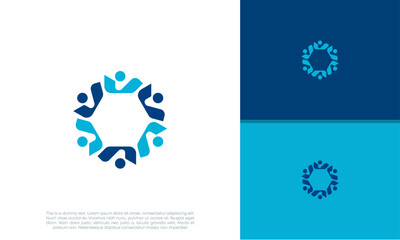 Human Resources Consulting Company, Global Community Logo	