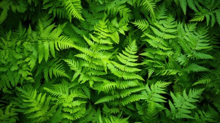Fototapeta premium leafy green fern background