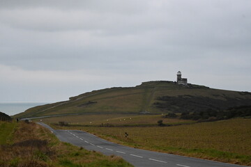 belle tout famous lighthouse at Beachy head Eastbourne