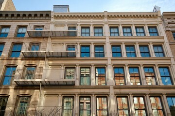 Cast-Iron Facade in SoHo (New York, New York, USA)