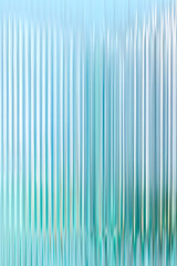 Obraz premium Abstract background with reeded ribbed glass effect texture