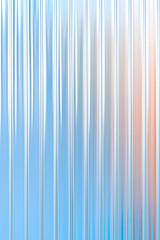 Obraz premium Abstract background with reeded ribbed glass effect texture