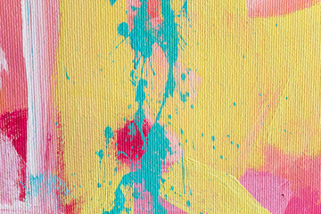Detail of the Painting as a Background