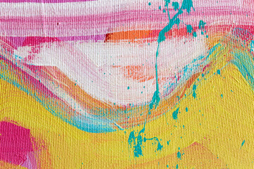 Detail of the Painting as a Background