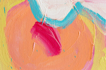 Detail of the Painting as a Background