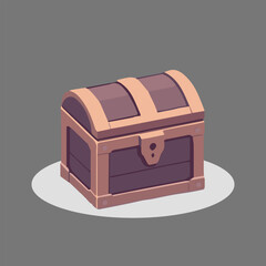 chest in game isometric  