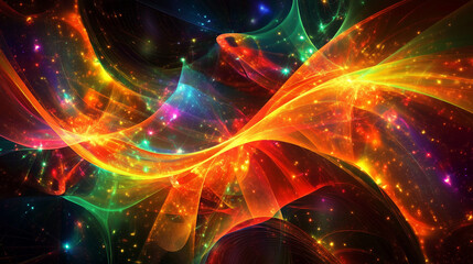 Light Energy: Abstract Background.