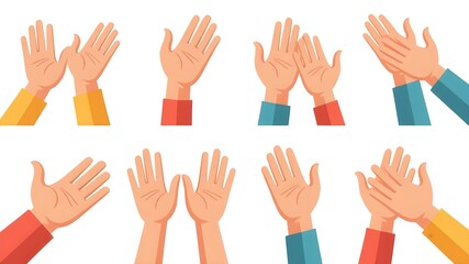 Colorful gestures for creative expression