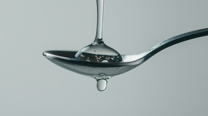 Drop of Life: Pure water in a spoon.