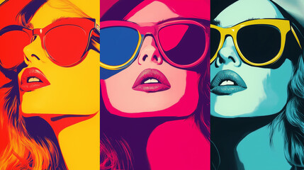 Coloured Glasses triptych: Style, fashion and individuality.