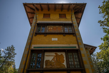 Old Abandoned Historic Villa of an Artist in Northern Italy