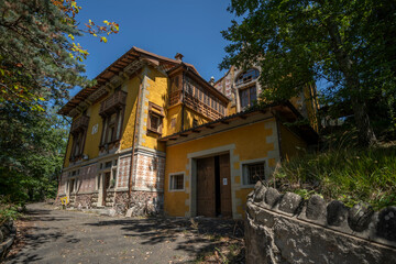 Old Abandoned Historic Villa of an Artist in Northern Italy