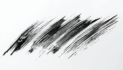 Grunge texture. Monochrome texture. Grunge black and white pattern. Brush strokes. Scratches Strokes. Abstract background.