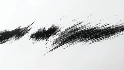 Grunge texture. Monochrome texture. Grunge black and white pattern. Brush strokes. Scratches Strokes. Abstract background.