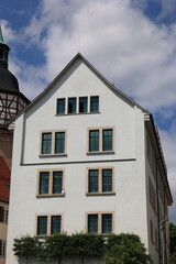 Blick in die Altstadt von Backnang in Baden-Württemberg	