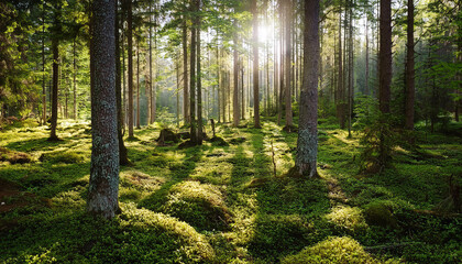 wooded area inexperienced backgrounds outside nature