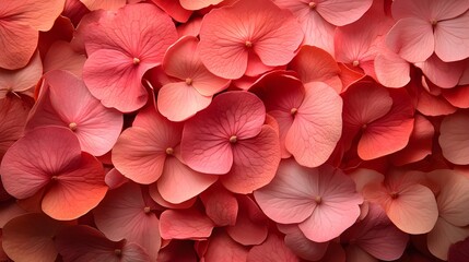 Obraz premium Sea of Pink and Red Petals for Romantic Valentine's Day Ambiance – Generative AI