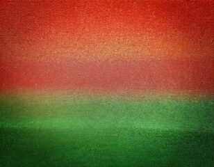 Fototapeta premium Green brown red abstract texture background. Gradient. Vignette. Vintage colorful background with space for design. Blurred stripes, lines. Toned coarse cloth surface. Christmas. Template. Empty.