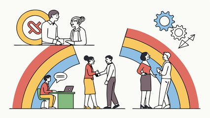 Diversity & Inclusion Corporate Icons
