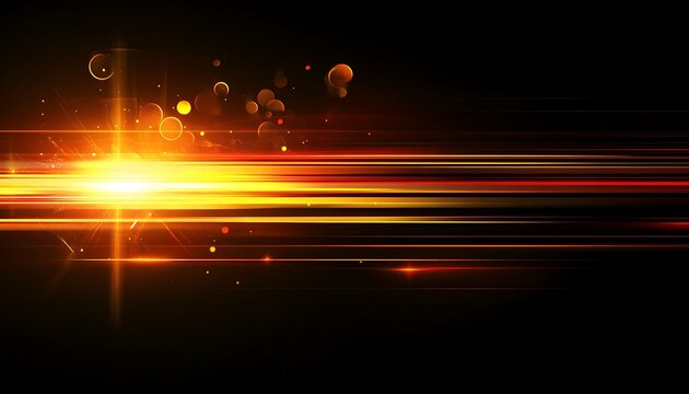 Futuristic technology lines background with light effects, representing digital advancements and sci-tech concepts