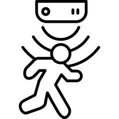 Motion Sensor Icon
