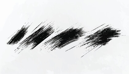 Grunge texture. Monochrome texture. Grunge black and white pattern. Brush strokes. Scratches Strokes. Abstract background.