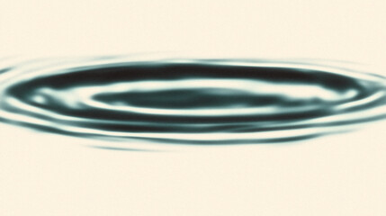 Abstract water ripple on cream background