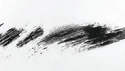 Grunge texture. Monochrome texture. Grunge black and white pattern. Brush strokes. Scratches Strokes. Abstract background.