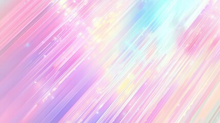 Fototapeta premium Pastel colors and diagonal lines create an ethereal backdrop
