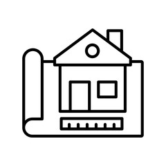 Construction Drawing Icon